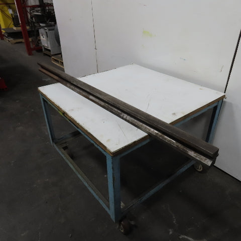 74" Press Brake Forming 90° V Angle Die Block 3.45" Thick 2"H 1/2" Tang