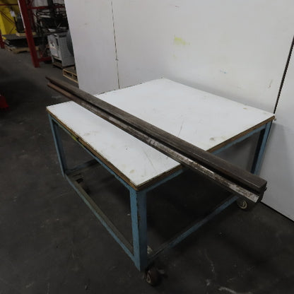 74" Press Brake Forming 90° V Angle Die Block 3.45" Thick 2"H 1/2" Tang
