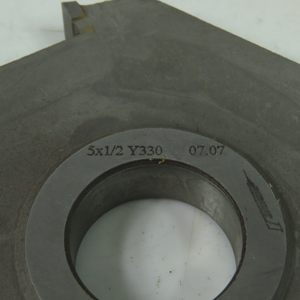 TTC 24-056-820 5x1 2x1-1/4 Straight Tooth Carbide Tipped Milling Cutter