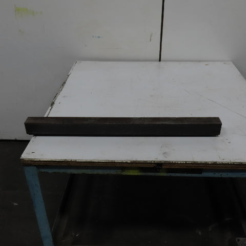 31.5" L Press Brake Flattening Die Block Punch 1/2" Tang 2-1/8" H 2" Thick