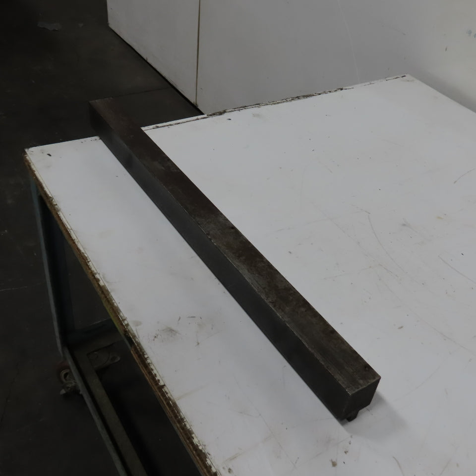 31.5" L Press Brake Flattening Die Block Punch 1/2" Tang 2-1/8" H 2" Thick