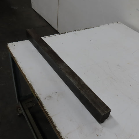 31.5" L Press Brake Flattening Die Block Punch 1/2" Tang 2-1/8" H 2" Thick