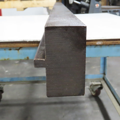 74" L Press Brake Flattening Die Block Punch 1/2" Tang 2-1/8" H 4" Thick