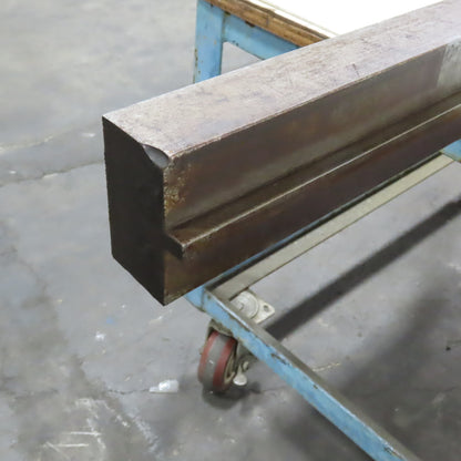 74" L Press Brake Flattening Die Block Punch 1/2" Tang 2-1/8" H 4" Thick