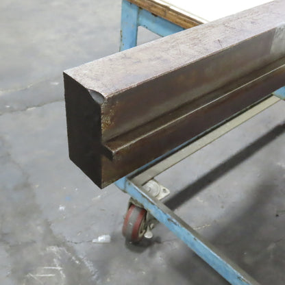 74" L Press Brake Flattening Die Block Punch 1/2" Tang 2-1/8" H 4" Thick