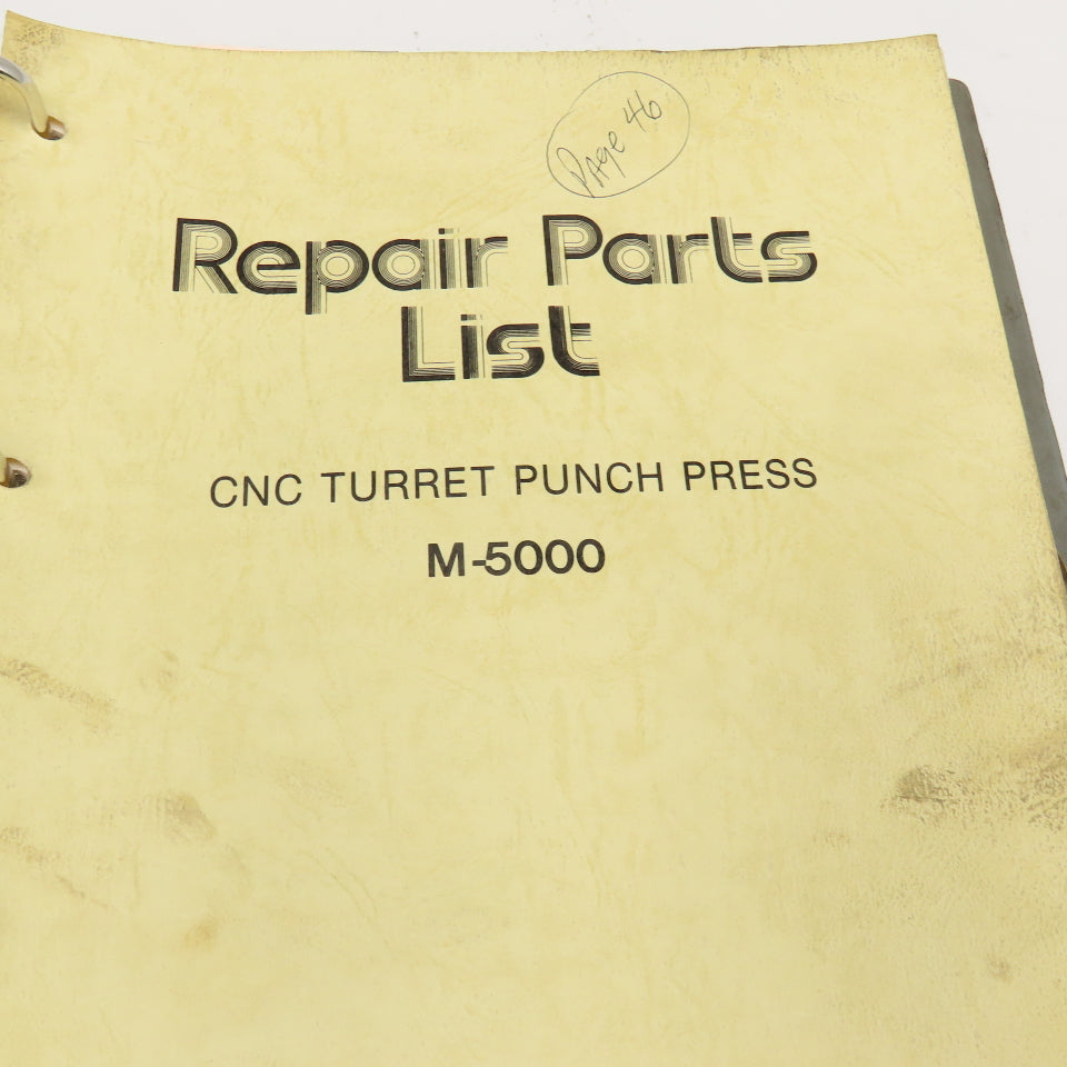 Murata Magnum Series CNC Turret Punch Press Instruction Manual
