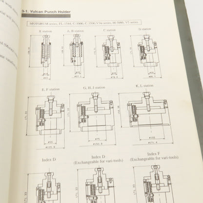 Murata Magnum Series CNC Turret Punch Press Instruction Manual
