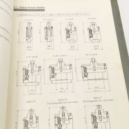 Murata Magnum Series CNC Turret Punch Press Instruction Manual
