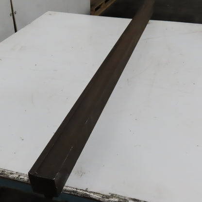 48" L x 0.065" Horizontal Offset Joggle Press Brake Die Block 2" H 2" Thick