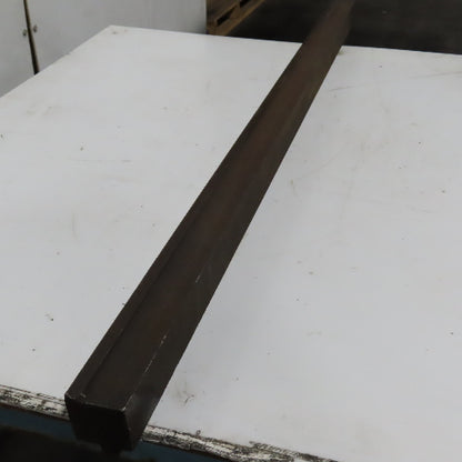 48" L x 0.065" Horizontal Offset Joggle Press Brake Die Block 2" H 2" Thick