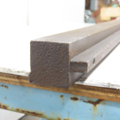 48" L x 0.065" Horizontal Offset Joggle Press Brake Die Block 2" H 2" Thick