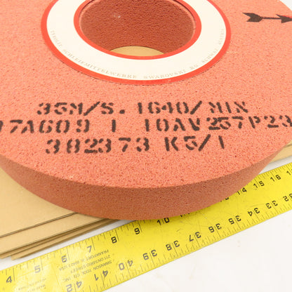 Tyroilt 87A 609 I 10A V257 P23 Straight Grinding Wheel 406 x 76.2 x 127mm