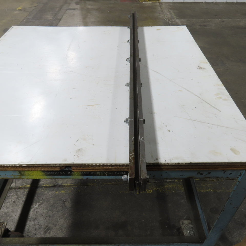 49-3/4" L Press Brake Extension Die Holder Block For 1/2" Tang (No Screw Holes)