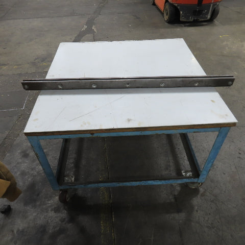 49-3/4" L Press Brake Extension Die Holder Block For 1/2" Tang (No Screw Holes)