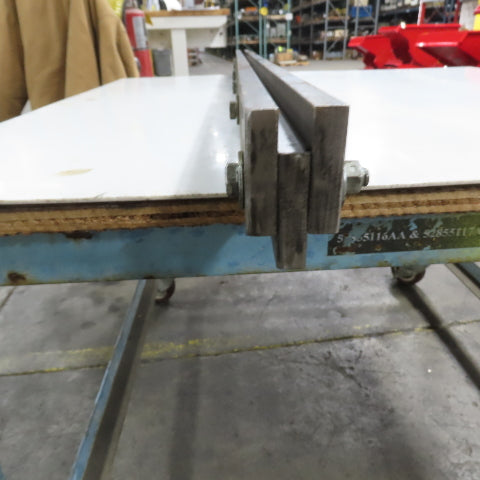 49-3/4" L Press Brake Extension Die Holder Block For 1/2" Tang (No Screw Holes)