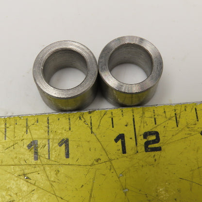 LE USA 1/2"-20 x 1" Fine Thread Grade 8 Bolt W/ Spacer Sleeve Lot Of 2