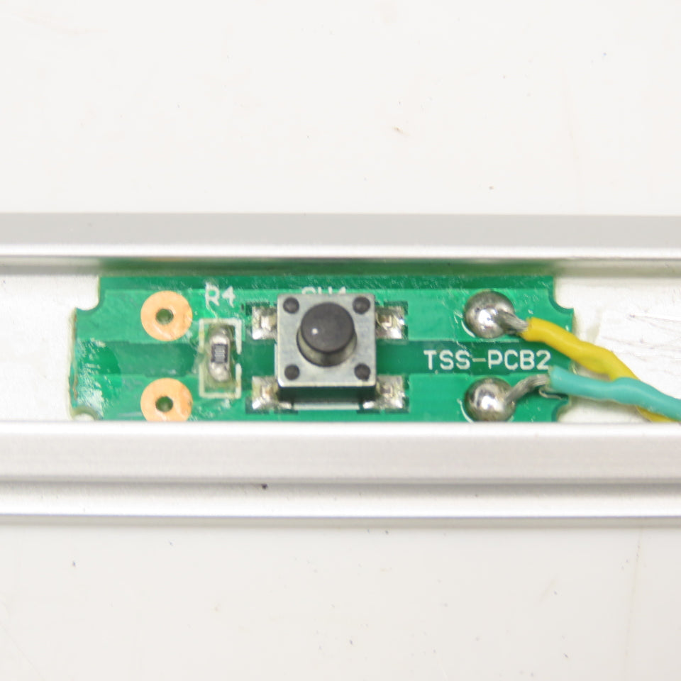 TSS-2072-001 20150819004 Miniature Bump Tape Switch 4" Long 2 Pole 4 Pin Plug