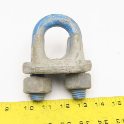1-1/4" Wire Rope Cable Forged U-Bolt