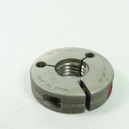 Threads 1 -8 UNC-2A NoGo PD .9100 Gage Ring