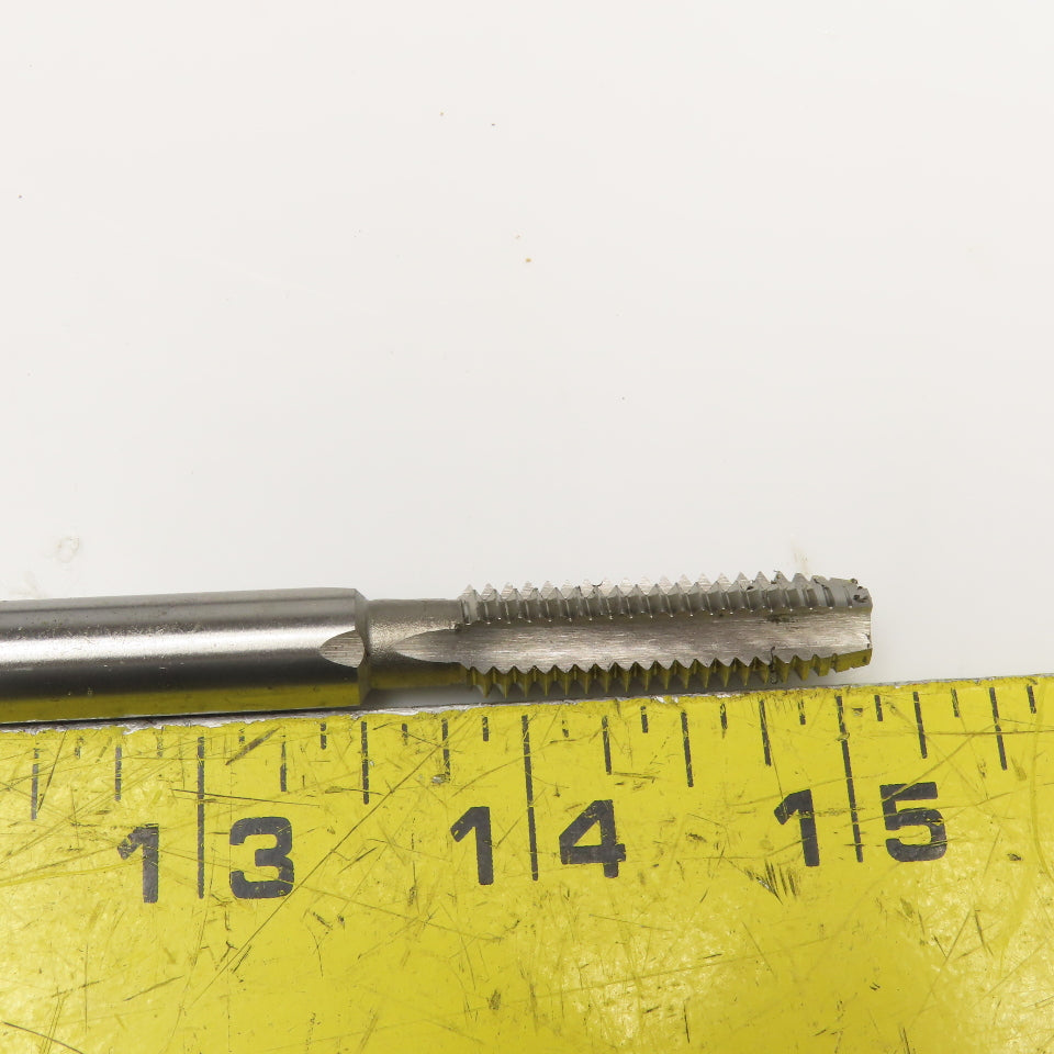 Interstate 04802187 3/8-16 UNC 4 Flute Plug Hand Pulley Tap 10" OAL