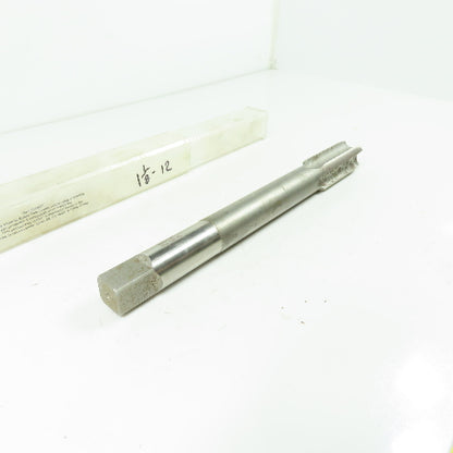Tapco 1-1/8-12 NF HS GH-5 Straight 4 Flute Shank 10" OAL 2-1/2" Flutes USA