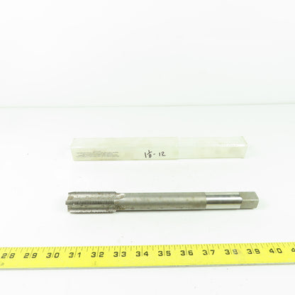 Tapco 1-1/8-12 NF HS GH-5 Straight 4 Flute Shank 10" OAL 2-1/2" Flutes USA