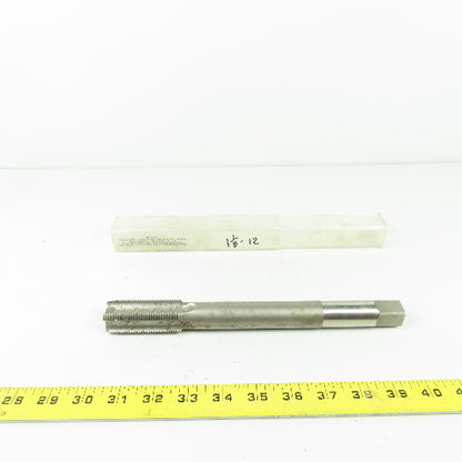 Tapco 1-1/8-12 NF HS GH-5 Straight 4 Flute Shank 10" OAL 2-1/2" Flutes USA