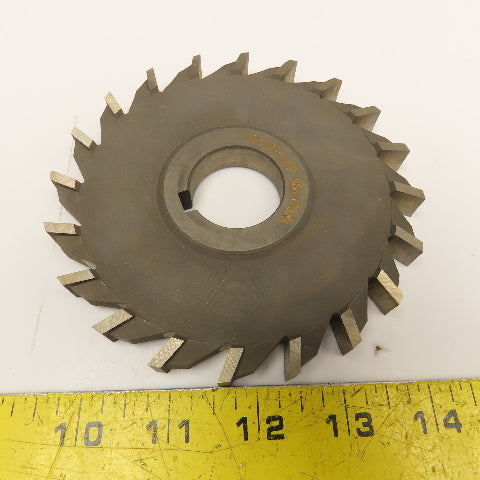 Pittsburg Alleghany 2811270 5 x 1/2 x 1-1/4 Straight Tooth Side Milling Cutter