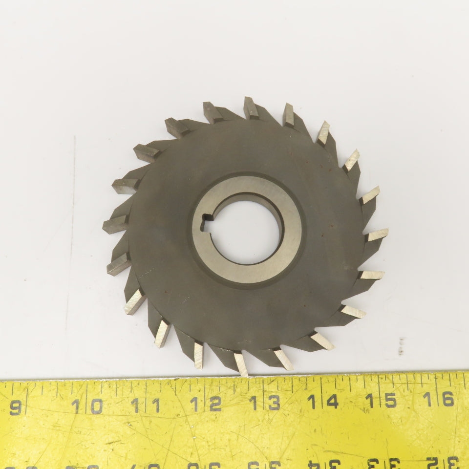 Pittsburg Alleghany 2811270 5 x 1/2 x 1-1/4 Straight Tooth Side Milling Cutter