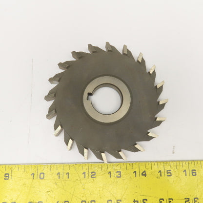 Pittsburg Alleghany 2811270 5 x 1/2 x 1-1/4 Straight Tooth Side Milling Cutter