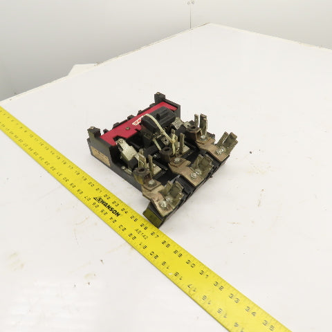 General Electric THMC34 Fusible Disconnect Switch 600V 200A W/ Bottom Block