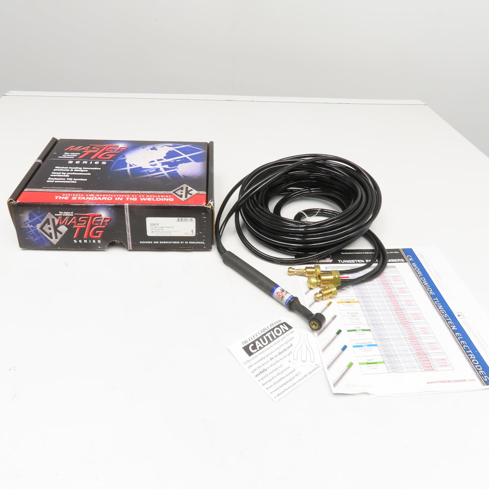 CK Worldwide 225TF Master TIG Series 25' Tri-Flex Power Cable