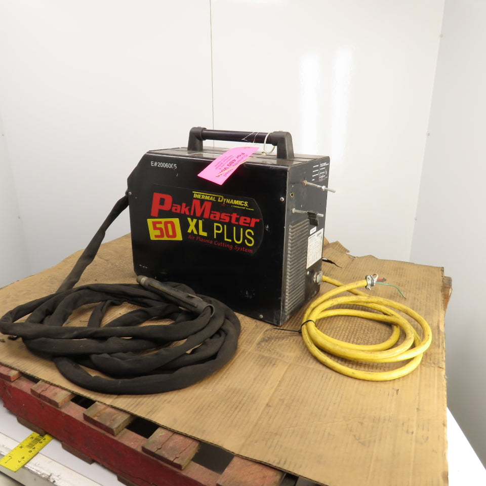 Thermal Dynamics Pakmaster 50XLP Plasma Cutter 208-230/460V 1/3PH (Missing Parts