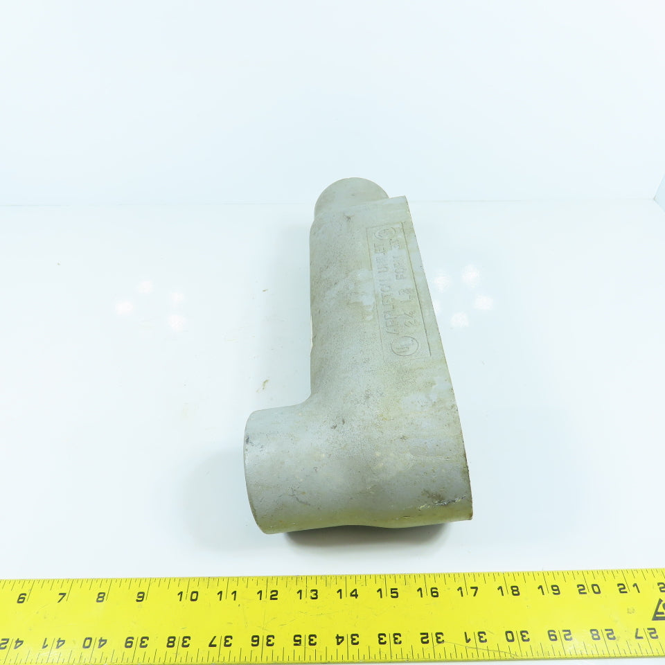 Appleton Unilet 2-1/2" Type LB Conduit Body Outlet Elbow (No Rollers) (No Cover)
