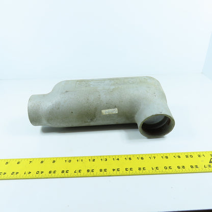 Appleton Unilet 2-1/2" Type LB Conduit Body Outlet Elbow (No Rollers) (No Cover)