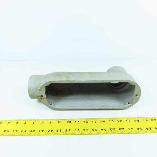 Appleton Unilet 2-1/2" Type LB Conduit Body Outlet Elbow (No Rollers) (No Cover)