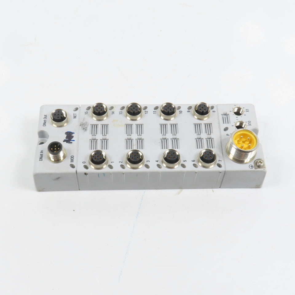 Allen Bradley 1732D-16CFGM12M12 Ser A DeviceNet ArmorBlock I/O Module 16-Point
