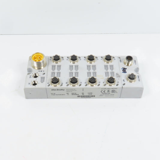 Allen Bradley 1732D-16CFGM12M12 Ser A DeviceNet ArmorBlock I/O Module 16-Point