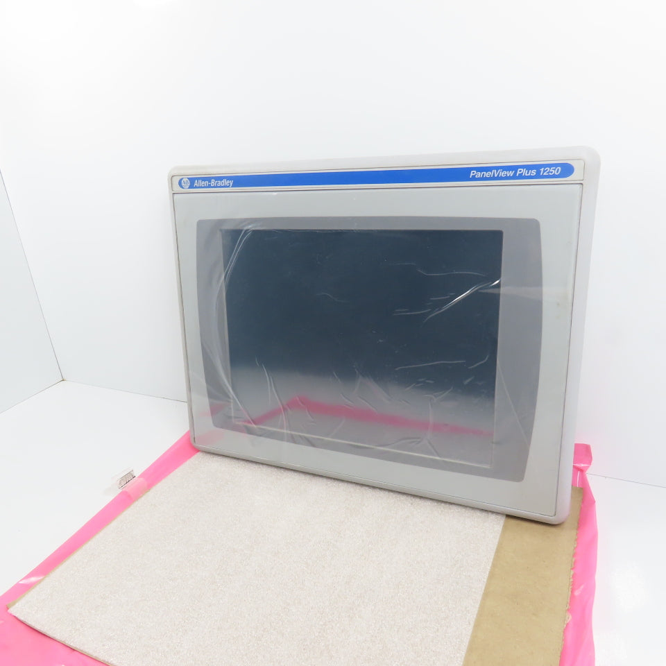 Allen Bradley 2711P-RDT12C Ser D PanelView Plus 1250 Color Touch Display (Clean)