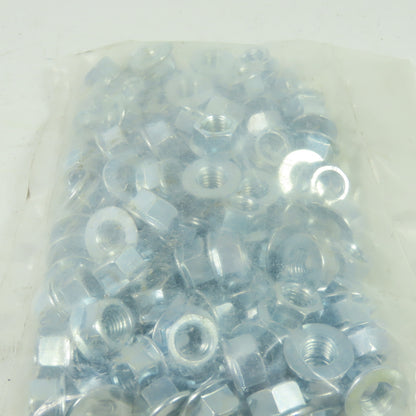 M10-1.5 Hex Flange Nut CL 10 Zinc Plate Lot Of 100