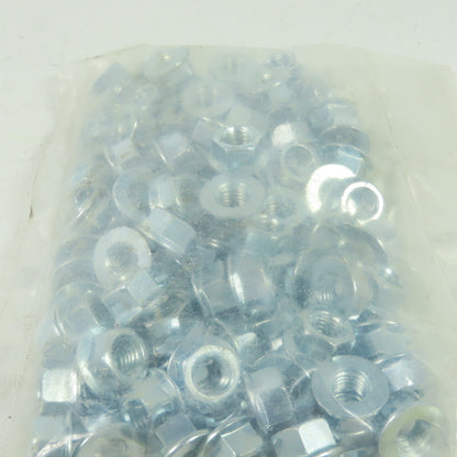 M10-1.5 Hex Flange Nut CL 10 Zinc Plate Lot Of 100