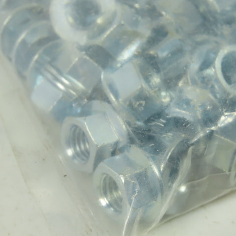 M10-1.5 Hex Flange Nut CL 10 Zinc Plate Lot Of 100