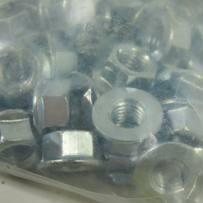 M10-1.5 Hex Flange Nut CL 10 Zinc Plate Lot Of 100