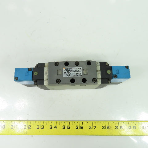 SMC VSS8-6-FG-D-SEZ-V1-X1 Solenoid Valve 24VDC 142PSI 21-26VDC Coil