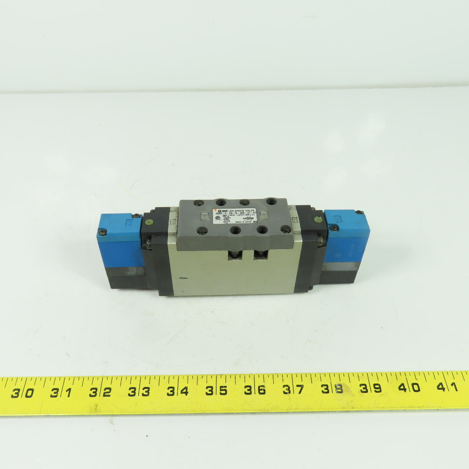 SMC VSS8-6-FG-D-SEZ-V1-X1 Solenoid Valve 24VDC 142PSI 21-26VDC Coil
