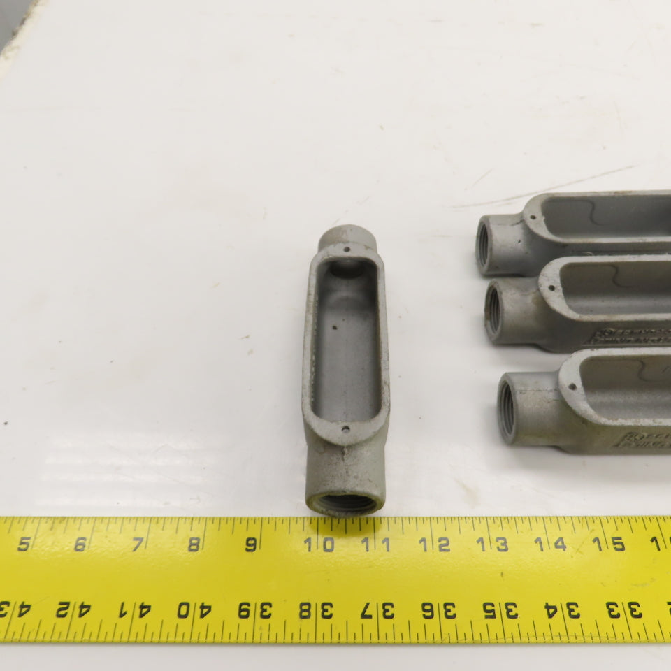 Appleton 3/4" Cast Iron Conduit Outlet Body (No Cover) Lot Of 10
