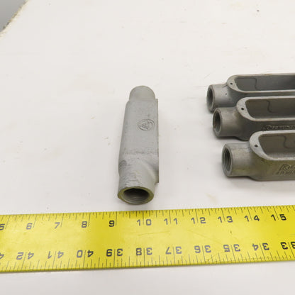 Appleton 3/4" Cast Iron Conduit Outlet Body (No Cover) Lot Of 10