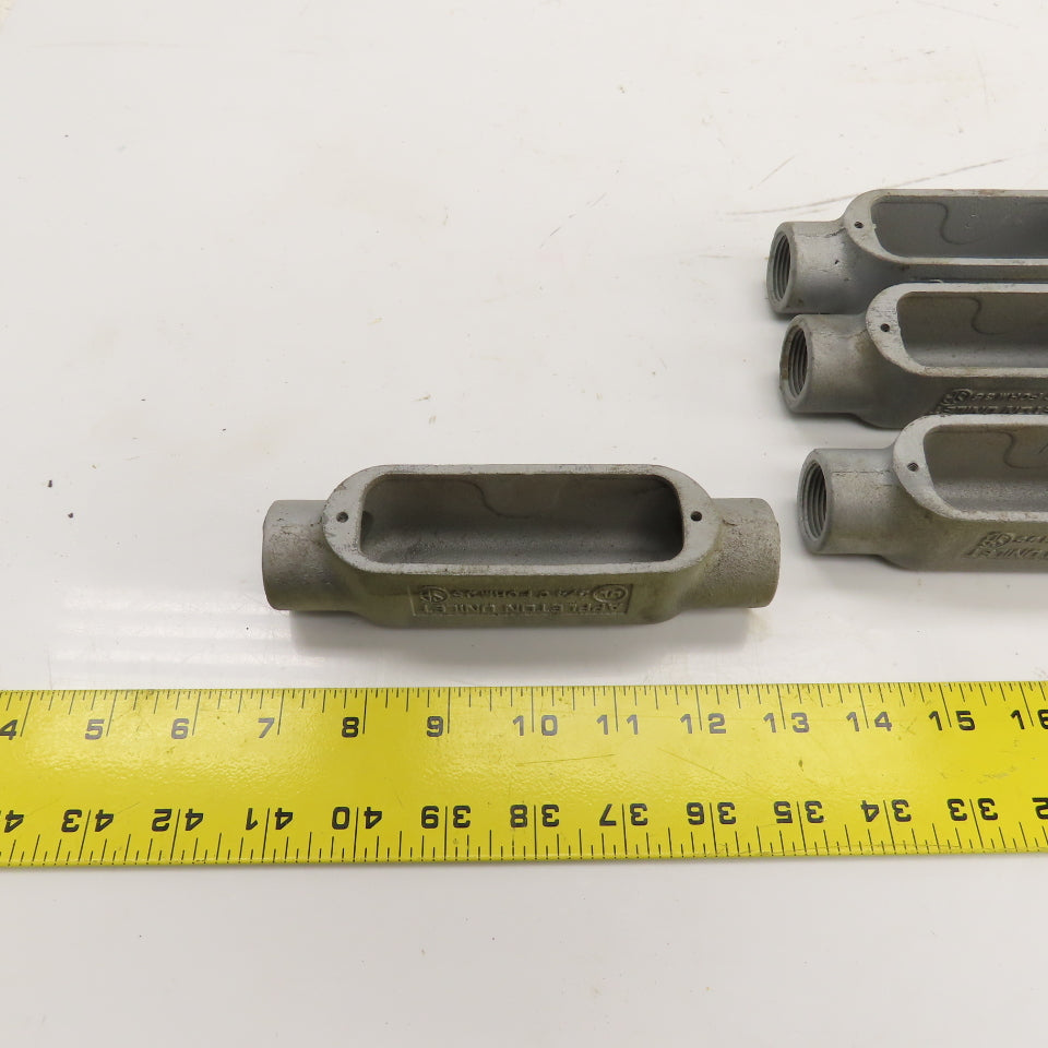 Appleton 3/4" Cast Iron Conduit Outlet Body (No Cover) Lot Of 10