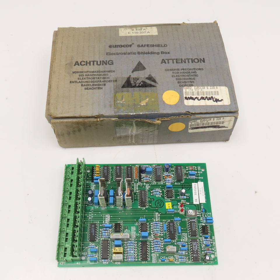 Eurocor B 339A E 110 337 A Circuit Board Controller