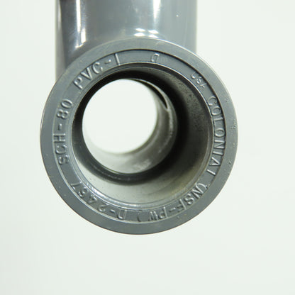 Colonial SCH-80 PVC-1 D-2467 PVC Tee Fitting 3/4" ID Lot Of 8